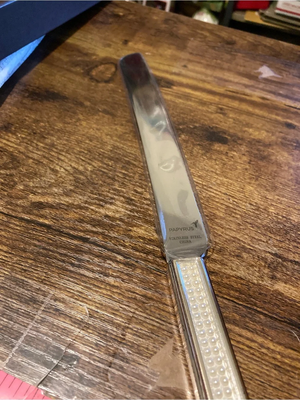 Papyrus stainless steel wedding set